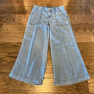 Level 99 High Rise Crop Trouser Flare Size 26